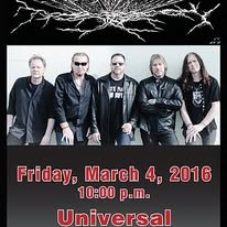 Flyer for POWER at Universal, Friday March 4, 2016, 10 p.m.