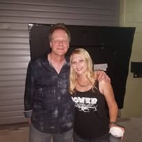 Fans and friends with the band at a show